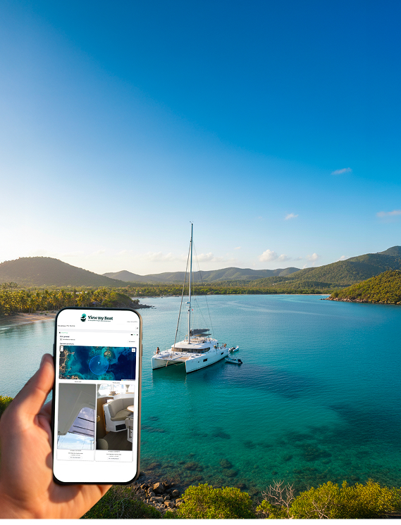 Voilier au mouillage